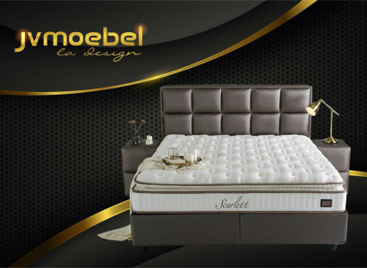 Bett Leder 2er Nachttisch 3 tlg. Schlafzimmer Set Möbel Modern Quality Betten Neu